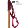 西班牙 FIXE TOU ARAMID SLING 高強度耐熱普魯士繩圈 6mm 60cm 22kN EN566 S55060